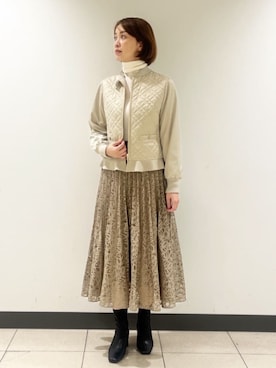 「EPOCA（エポカ）のアイテム」を使った、EPOCAさん（レディース・164cm）の冬コーディネート