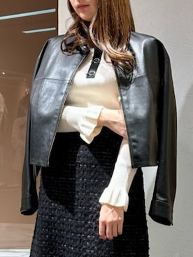 「EPOCA（エポカ）のアイテム」を使った、EPOCAさん（レディース・161cm）の秋コーディネート