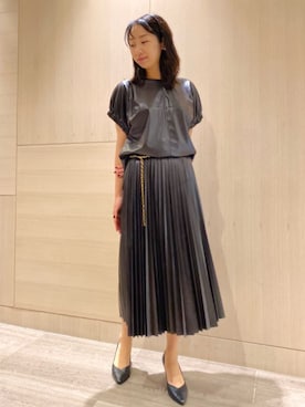 「EPOCA（エポカ）のアイテム」を使った、EPOCAさん（レディース・163cm）の冬コーディネート