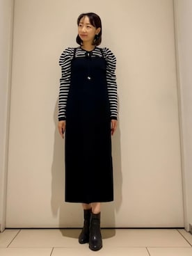 「EPOCA（エポカ）のアイテム（ワンピース/ドレス）」を使った、EPOCAさん（レディース・163cm）の秋コーディネート