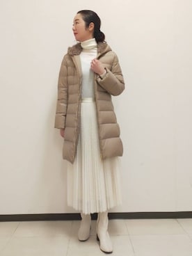 「EPOCA（エポカ）のアイテム」を使った、EPOCAさん（レディース・168cm）の冬コーディネート