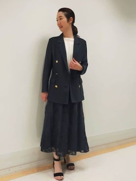 「EPOCA（エポカ）のアイテム」を使った、EPOCAさん（レディース・168cm）の冬コーディネート