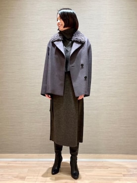 「EPOCA（エポカ）のアイテム」を使った、EPOCAさん（レディース・160cm）の秋コーディネート