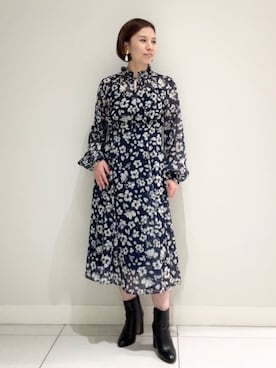 「EPOCA（エポカ）のアイテム」を使った、EPOCAさん（レディース・154cm）の冬コーディネート