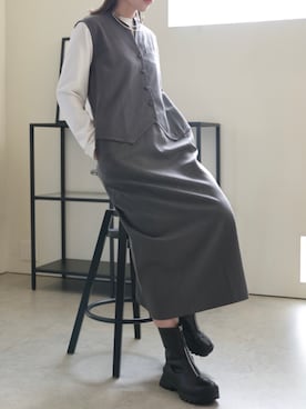 「uleula.official」｜uleula_officialさん（レディース・162cm）の冬コーディネート