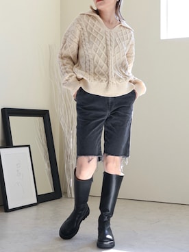 「uleula.official」｜uleula_officialさん（レディース・162cm）の秋コーディネート