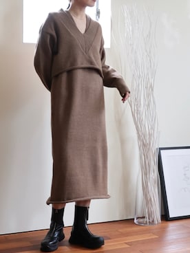 「uleula.official」｜uleula_officialさん（レディース・162cm）の秋コーディネート