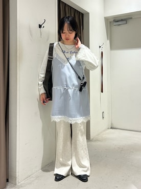 ひがしゃんさん（レディース・164cm）の春コーディネート