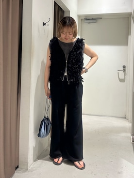 「アイテム（トップス）」を使った、ひがしゃんさん（レディース・164cm・30代）の夏コーディネート