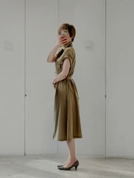 「UNIQLO（ユニクロ）のアイテム（パンプス、その他）」を使った、isis171さん（レディース・172cm）の夏コーディネート