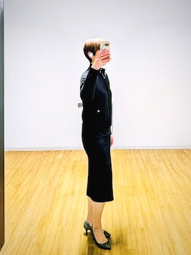 「UNIQLO（ユニクロ）のアイテム（パンプス、その他）」を使った、isis171さん（レディース・172cm）の春コーディネート