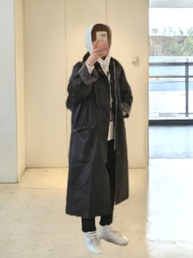 「Barbour（バブアー）のアイテム」を使った、isis171さん（レディース・172cm）の春コーディネート