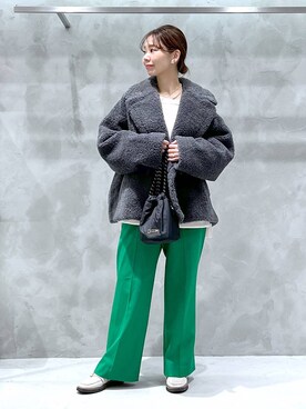 「アイテム（アクセサリー）」を使った、izumi888さん（レディース・157cm・30代）の秋コーディネート