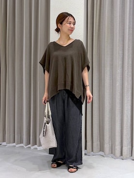 「PLAKTON（プラクトン）のアイテム」を使った、izumi888さん（レディース・157cm）の夏コーディネート