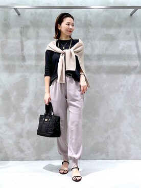 「BARNYARDSTORM（バンヤードストーム）のアイテム（その他シューズ）」を使った、izumi888さん（レディース・157cm）の夏コーディネート