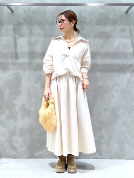 「旅行」｜izumi888さん（レディース・157cm）の冬コーディネート