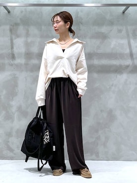 「BARNYARDSTORM」｜izumi888さん（レディース・157cm）の冬コーディネート