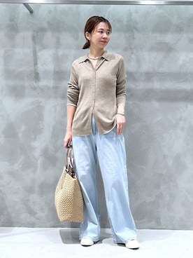 「BARNYARDSTORM（バンヤードストーム）のアイテム」を使った、izumi888さん（レディース・157cm）の冬コーディネート