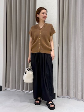 「BARNYARDSTORM（バンヤードストーム）のアイテム（トップス）」を使った、izumi888さん（レディース・157cm）の春コーディネート