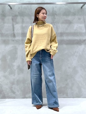 「BARNYARDSTORM（バンヤードストーム）のアイテム」を使った、izumi888さん（レディース・157cm）の秋コーディネート