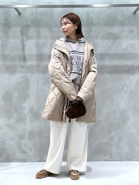 「BARNYARDSTORM（バンヤードストーム）のアイテム」を使った、izumi888さん（レディース・157cm）の秋コーディネート