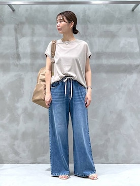 「アイテム（バックパック/リュック）」を使った、izumi888さん（レディース・157cm・30代）の夏コーディネート