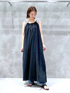 「アイテム（ネックレス）」を使った、izumi888さん（レディース・157cm・30代）の夏コーディネート