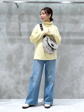 「アイテム（アクセサリー）」を使った、izumi888さん（レディース・157cm・30代）の冬コーディネート
