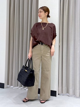 「旅行」｜izumi888さん（レディース・157cm）の春コーディネート