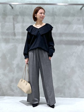 「アイテム（パンプス）」を使った、izumi888さん（レディース・157cm・30代）の冬コーディネート