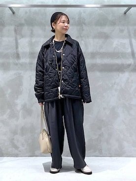「アイテム（ローファー）」を使った、izumi888さん（レディース・157cm・30代）の秋コーディネート