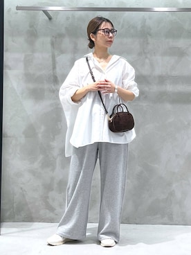「アイテム（ファッション雑貨）」を使った、izumi888さん（レディース・157cm・30代）の夏コーディネート