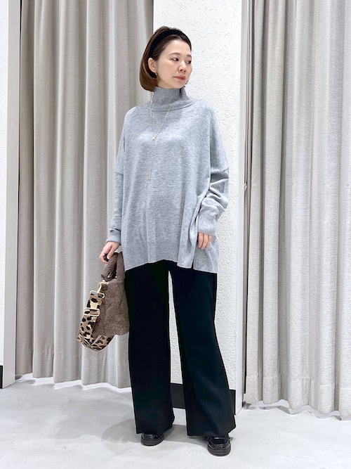 セール】BARNYARDSTORM / ハイネックワイドポンチョニット【WEB限定