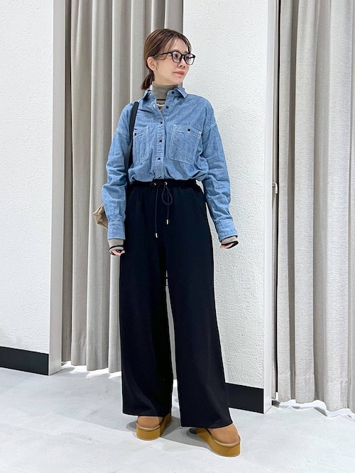 セール】BARNYARDSTORM / 裏起毛ソフトワイドパンツ / マシン