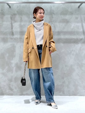 「アイテム（ブルゾン）」を使った、izumi888さん（レディース・157cm・30代）の秋コーディネート