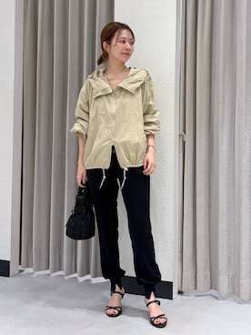 「BARNYARDSTORM（バンヤードストーム）のアイテム（ブルゾン）」を使った、izumi888さん（レディース・157cm）の春コーディネート