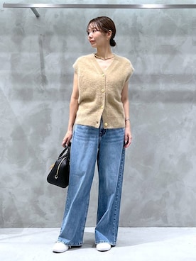 「アイテム（キーホルダー）」を使った、izumi888さん（レディース・157cm）の秋コーディネート