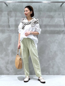 「PAS TIERRA（パティエラ）のアイテム」を使った、izumi888さん（レディース・157cm）の冬コーディネート