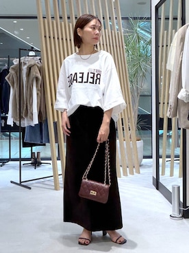 「MILOS（ミロス）のアイテム」を使った、izumi888さん（レディース・157cm）の秋コーディネート