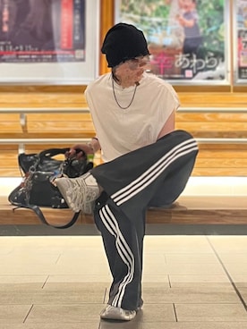 「アイテム（バッグ）」を使った、K.Kさん（メンズ・173cm）の夏コーディネート
