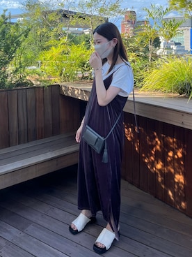 「モバイルショルダー」｜ririkaさん（レディース・158cm）の夏コーディネート