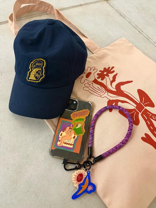 norahi x BIRTHDAY BAR ワンポイント刺繍キャップ
