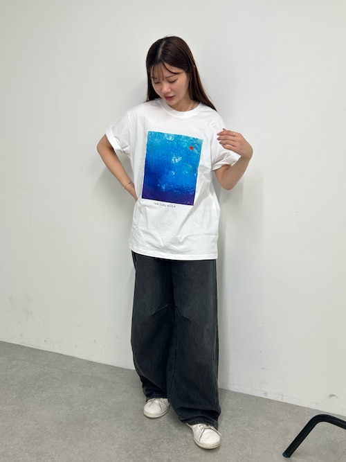 旅する喫茶×BIRTHDAY BAR　プリントTシャツ