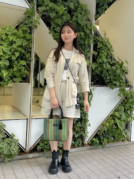 「アイテム（PC・スマホグッズ/家電）」を使った、ririkaさん（レディース・158cm・20代）の春コーディネート