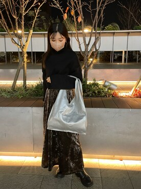 ririkaさん（レディース・158cm）の冬コーディネート