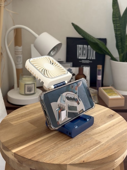 【SAHIR サヒール】5way Multi handy fan