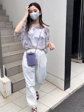 「Diosfront（ディオスフロント）のアイテム」を使った、ririkaさん（レディース・158cm）の秋コーディネート