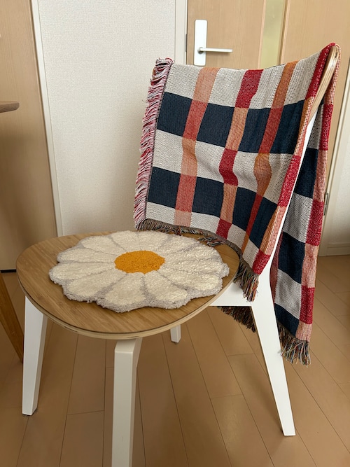 ※最終お値下げ 「SAHIR サヒール」 ブランケット BIRTHDAY BAR ブランケット 「SAHIR サヒール」Throwket flower