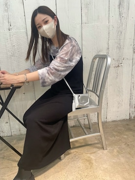 「Diosfront（ディオスフロント）のアイテム」を使った、ririkaさん（レディース・158cm）の夏コーディネート