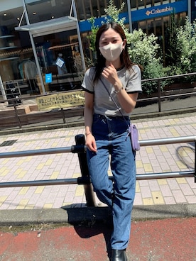 「真夏のアクティブスタイル」｜「アイテム（ブーツ）」を使った、ririkaさん（レディース・158cm）の夏コーディネート